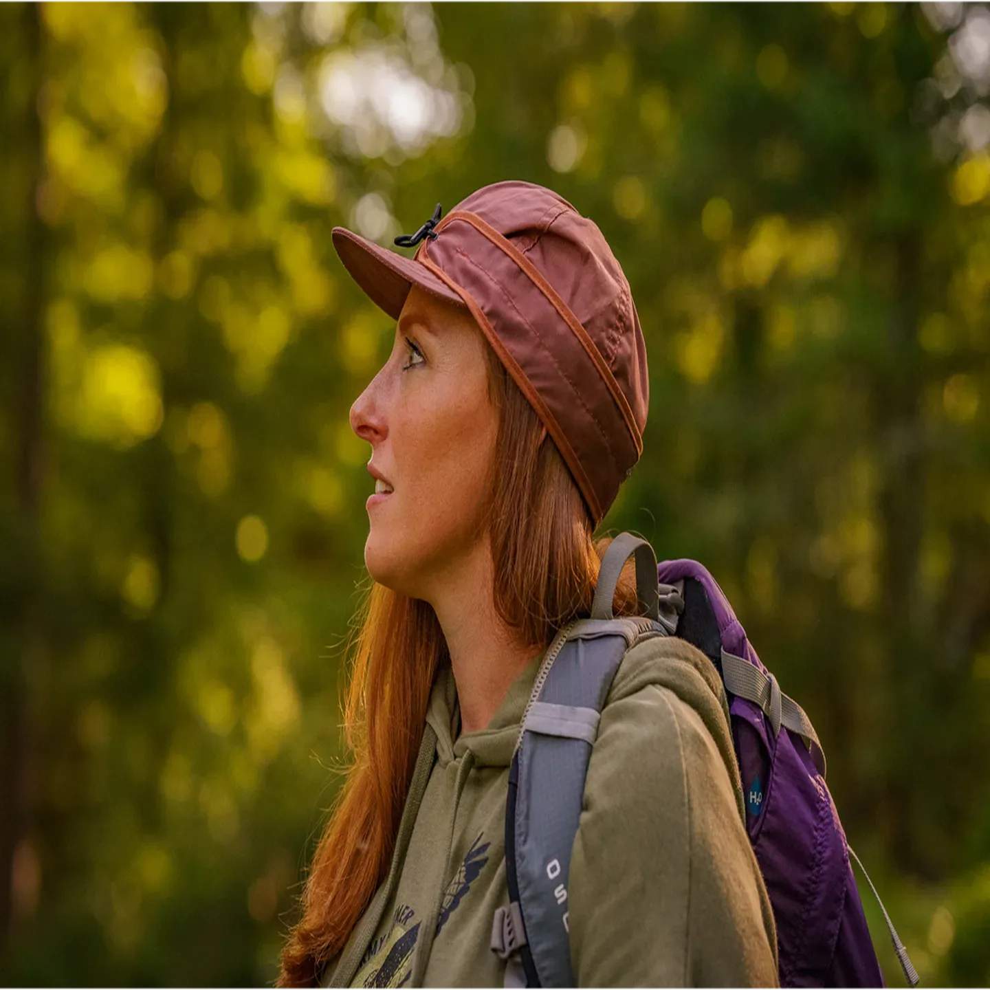 Editorial illustration of Weatherproof Trail Cap